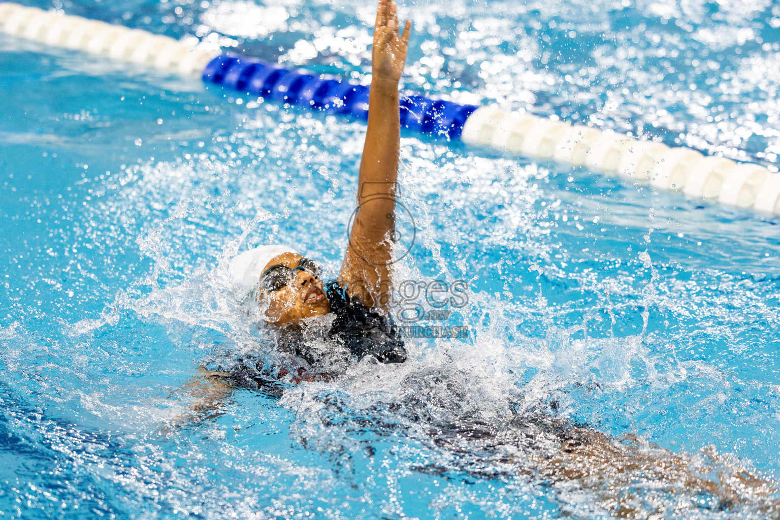 20th Inter-school Swimming Competition 2024 held in Hulhumale', Maldives on Monday, 14th October 2024. 
Photos: Hassan Simah / images.mv