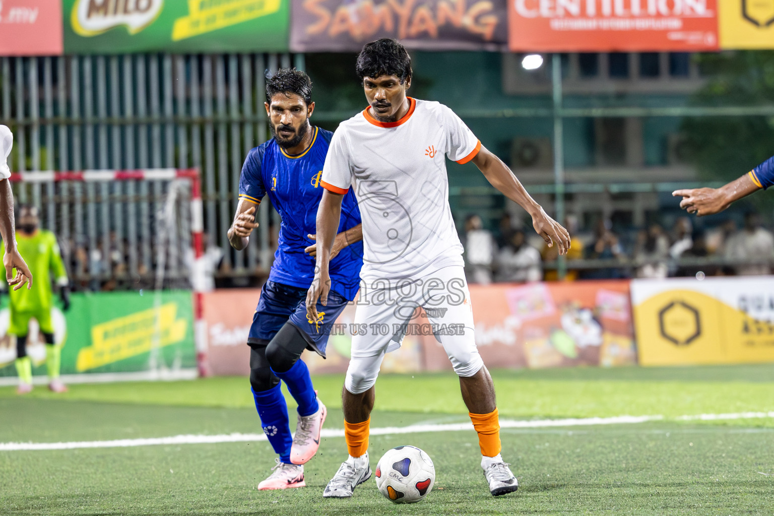 Customs RC vs Dhiraagu in Club Maldives Cup 2024 held in Rehendi Futsal Ground, Hulhumale', Maldives on Saturday, 28th September 2024. Photos: Ismail Thoriq / images.mv