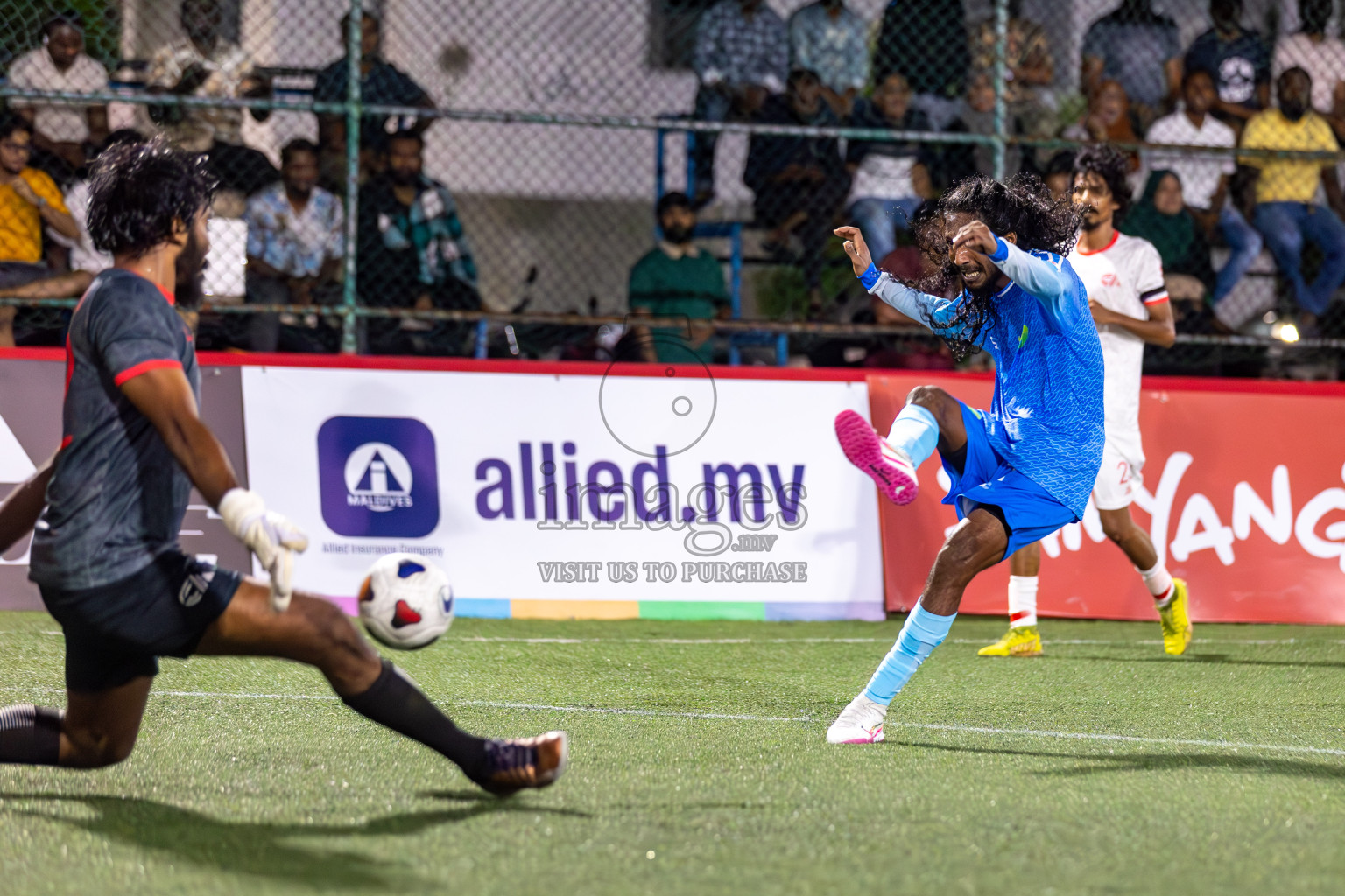 Club Fen vs Club Aasandha in Club Maldives Cup 2024 held in Rehendi Futsal Ground, Hulhumale', Maldives on Friday, 27th September 2024. 
Photos: Hassan Simah / images.mv