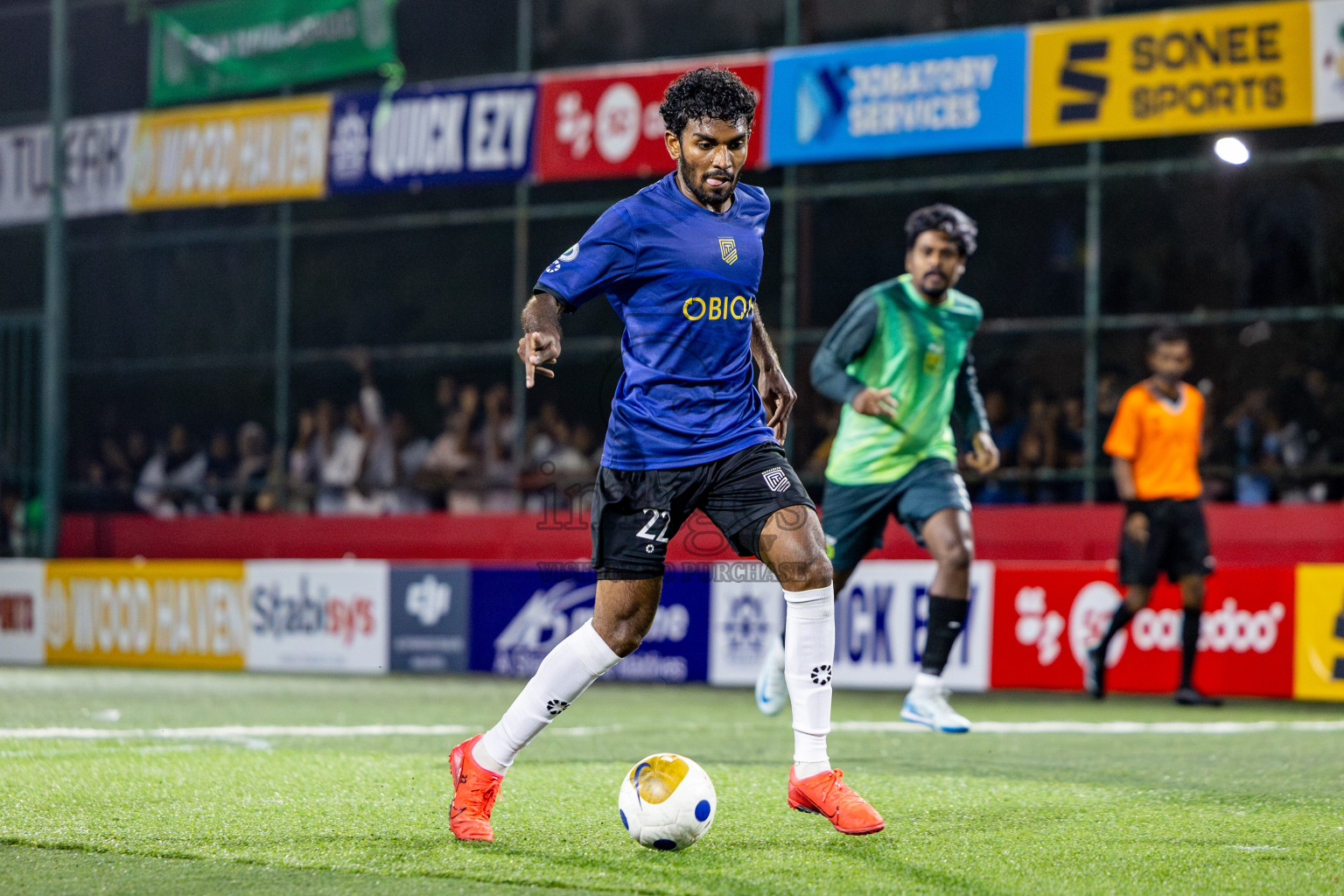 HDH. Vaikaradhoo vs HDH. Naivaadhoo in Day 1 of Golden Futsal Challenge 2025 on Sunday, 5th January 2025, in Hulhumale', Maldives Photos: Nausham Waheed / images.mv