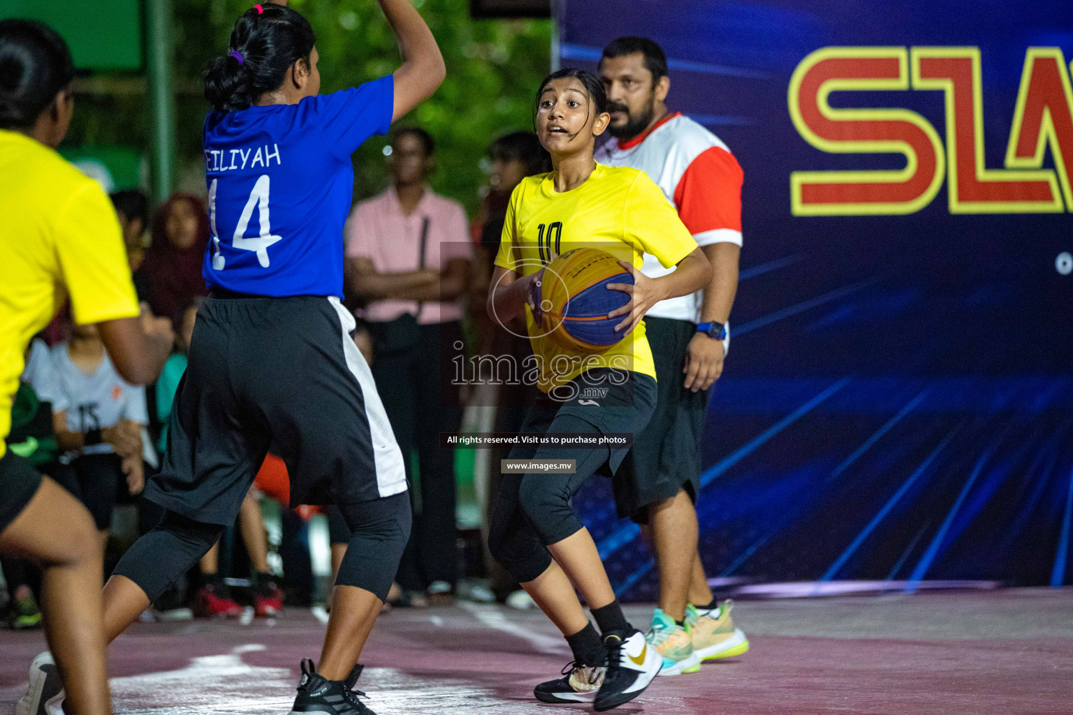 Day3 of Slamdunk by Sosal on 14th April 2023 held in Male'. Photos: Nausham waheed /images.mv