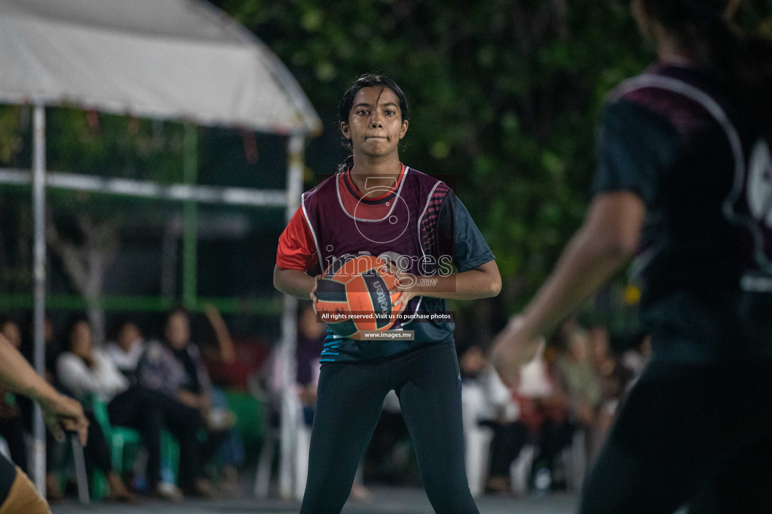 Day 2 of 20th Milo National Netball Tournament 2023, held in Synthetic Netball Court, Male', Maldives on 30th May 2023 Photos: Nausham Waheed/ Images.mv