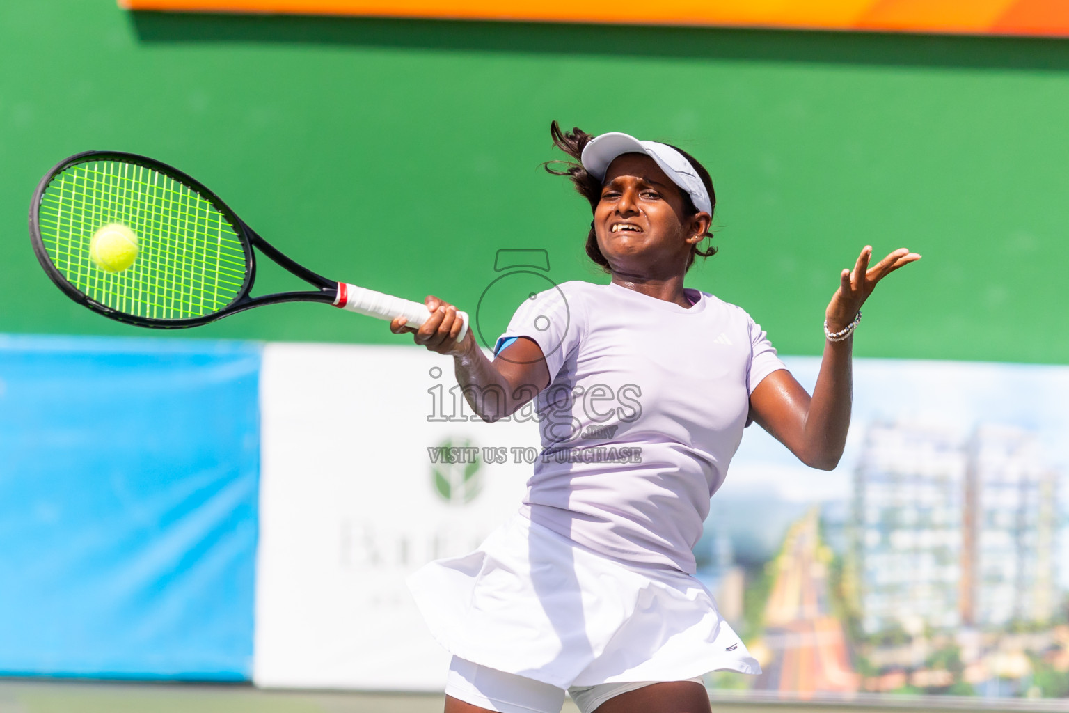 Day 2 of ATF Maldives Junior Open Tennis was held in Male' Tennis Court, Male', Maldives on Tuesday, 10th December 2024. Photos: Nausham Waheed / images.mv