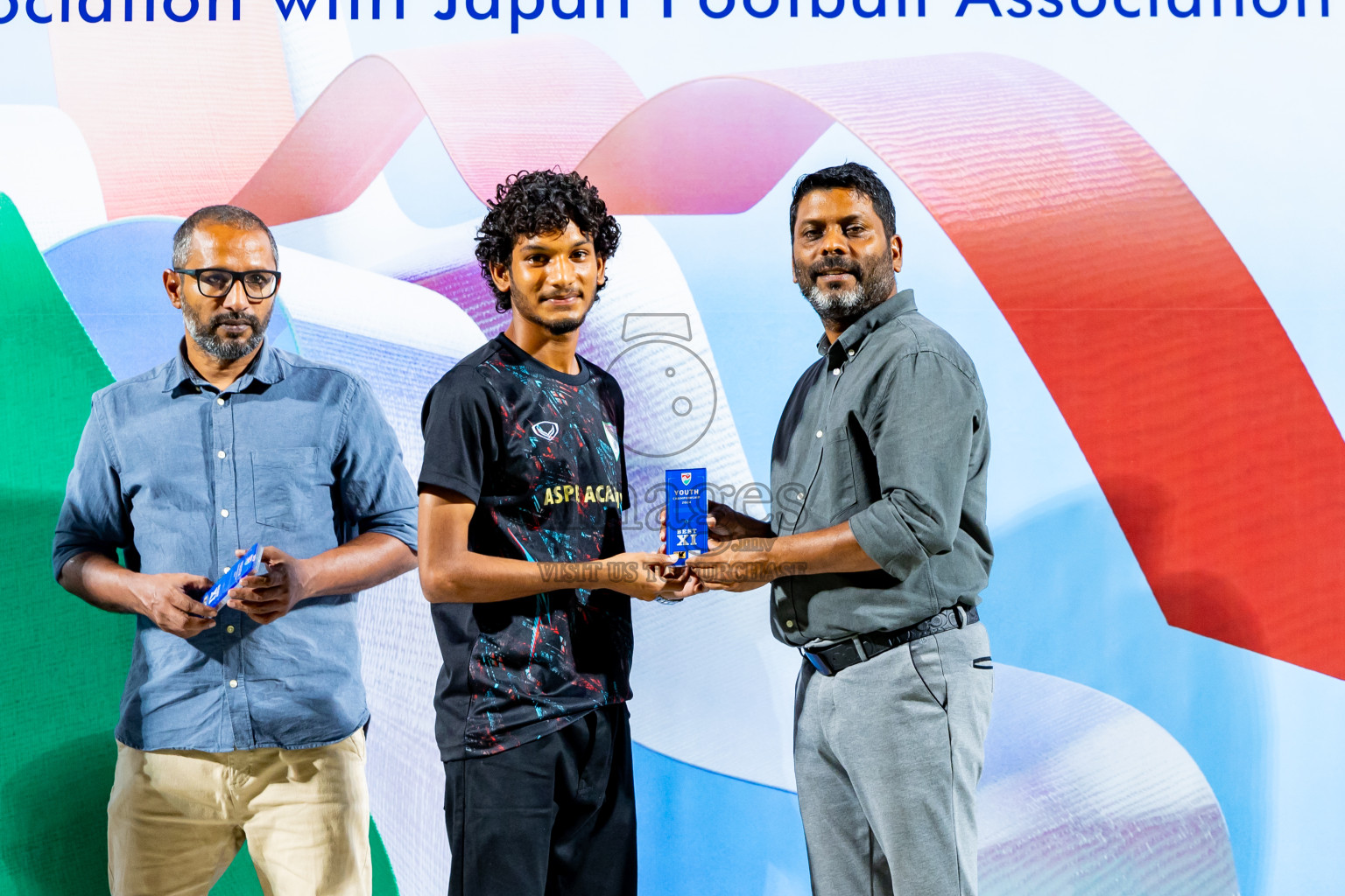 Super United Sports vs TC Sports Club in the Final of Under 19 Youth Championship 2024 was held at National Stadium in Male', Maldives on Monday, 1st July 2024. Photos: Nausham Waheed / images.mv