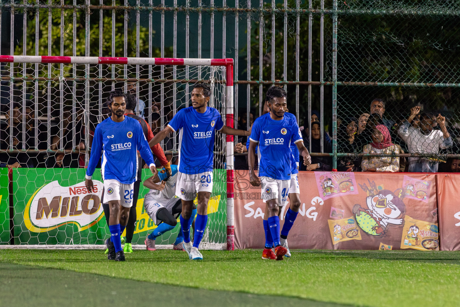 STELCO RC vs Customs RC in Club Maldives Cup 2024 held in Rehendi Futsal Ground, Hulhumale', Maldives on Tuesday, 24th September 2024. 
Photos: Hassan Simah / images.mv