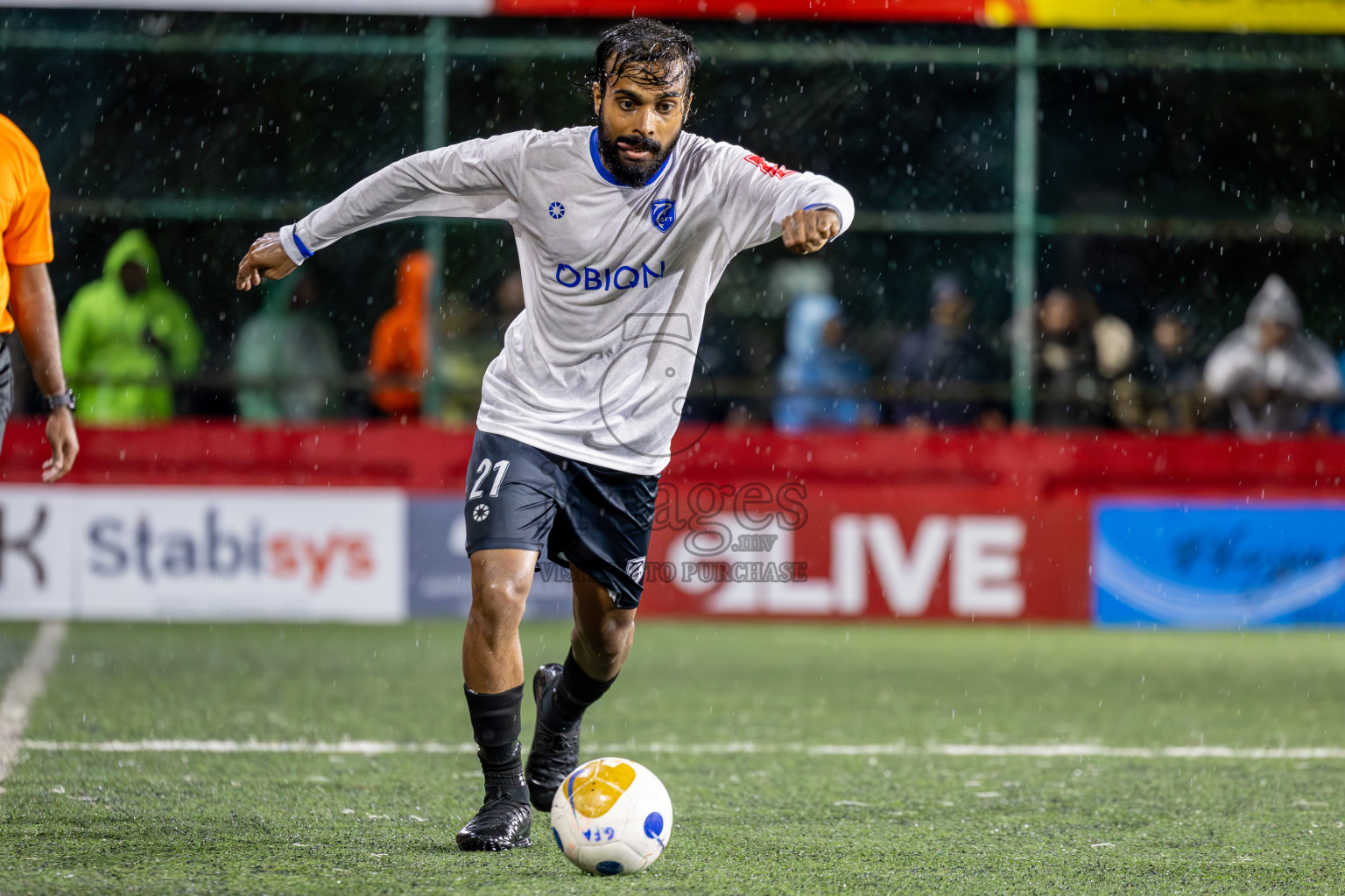 K Gaafaru vs K Maafushi in Day 10 of Golden Futsal Challenge 2025 was held on Tuesday, 14th January 2025, in Hulhumale', Maldives Photos: Ismail Thoriq / images.mv