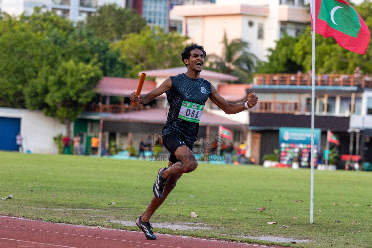 Day 2 of 33rd National Athletics Championship was held in Ekuveni Track at Male', Maldives on Friday, 6th September 2024.
Photos: Ismail Thoriq  / images.mv