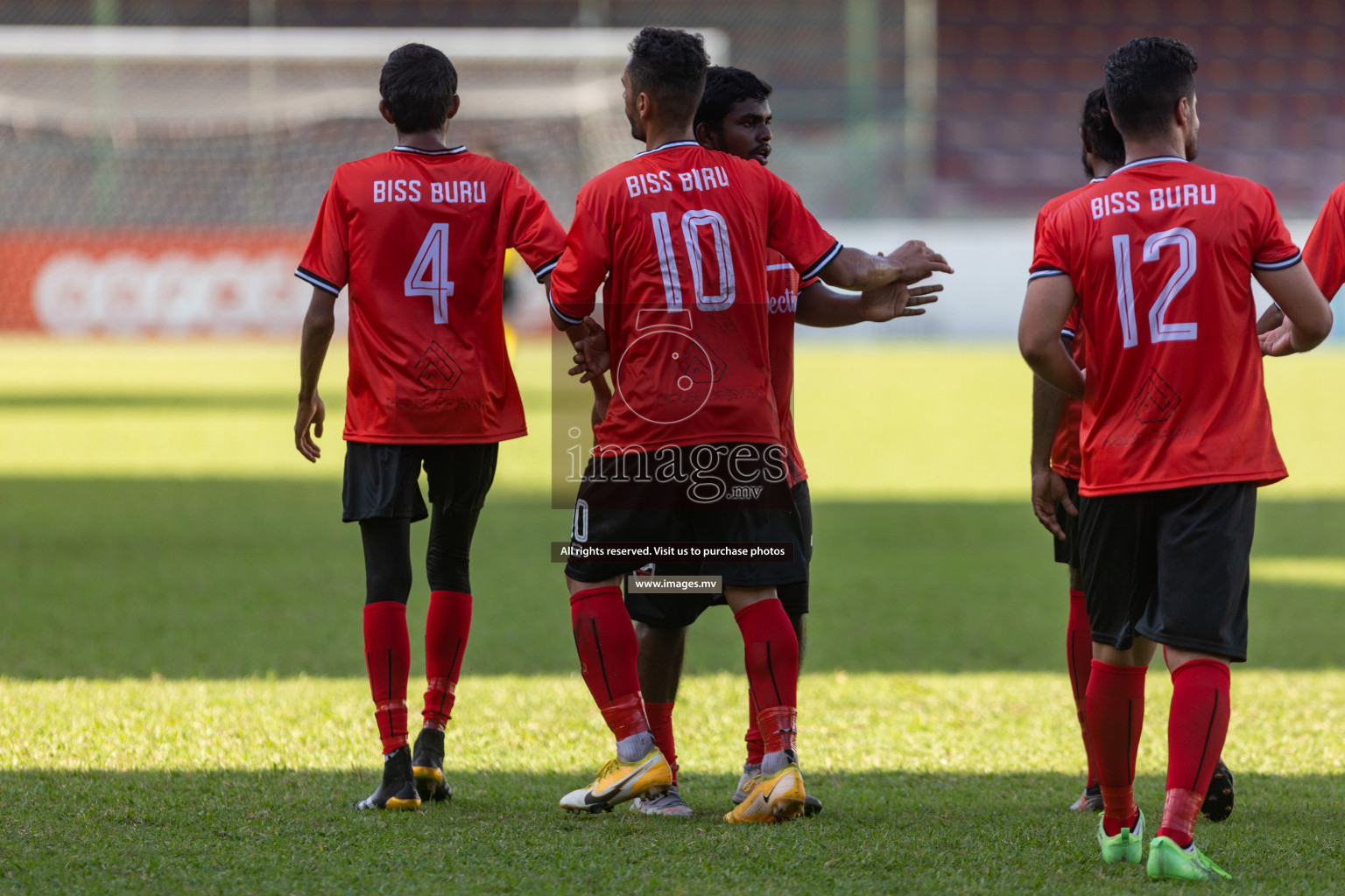 Biss Buru Sports vs JJ Sports Club  in 2nd Division 2022 on 14th July 2022, held in National Football Stadium, Male', Maldives Photos: Hassan Simah / Images.mv