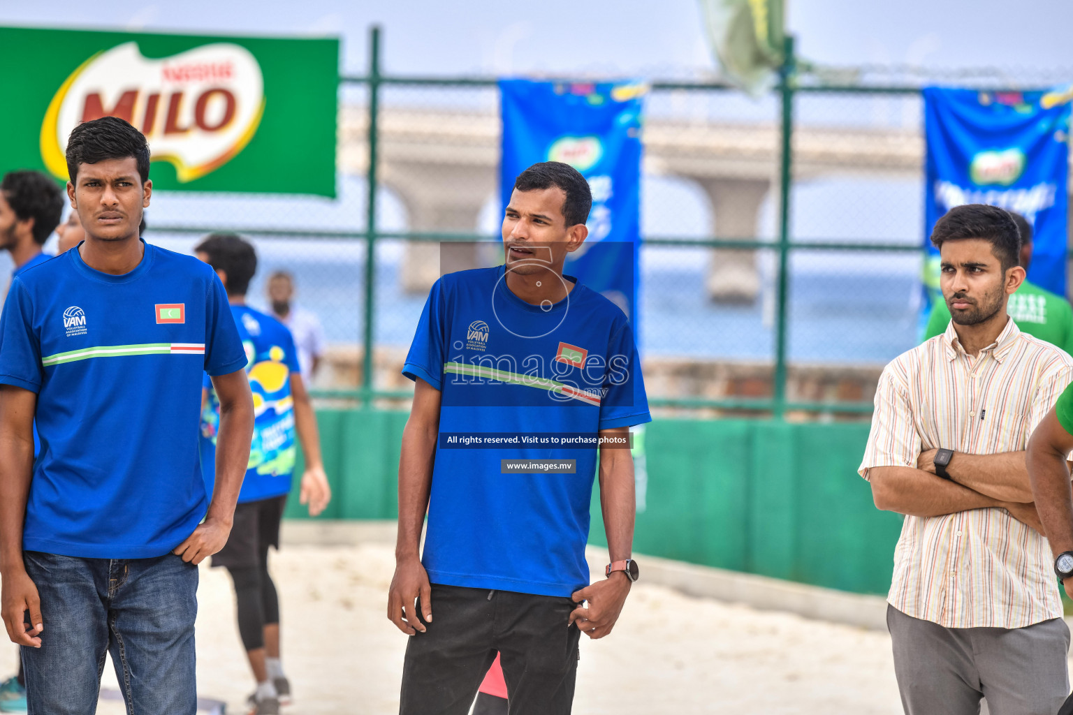 Vollyball players trainning session with Giba Photos by Nausham waheed