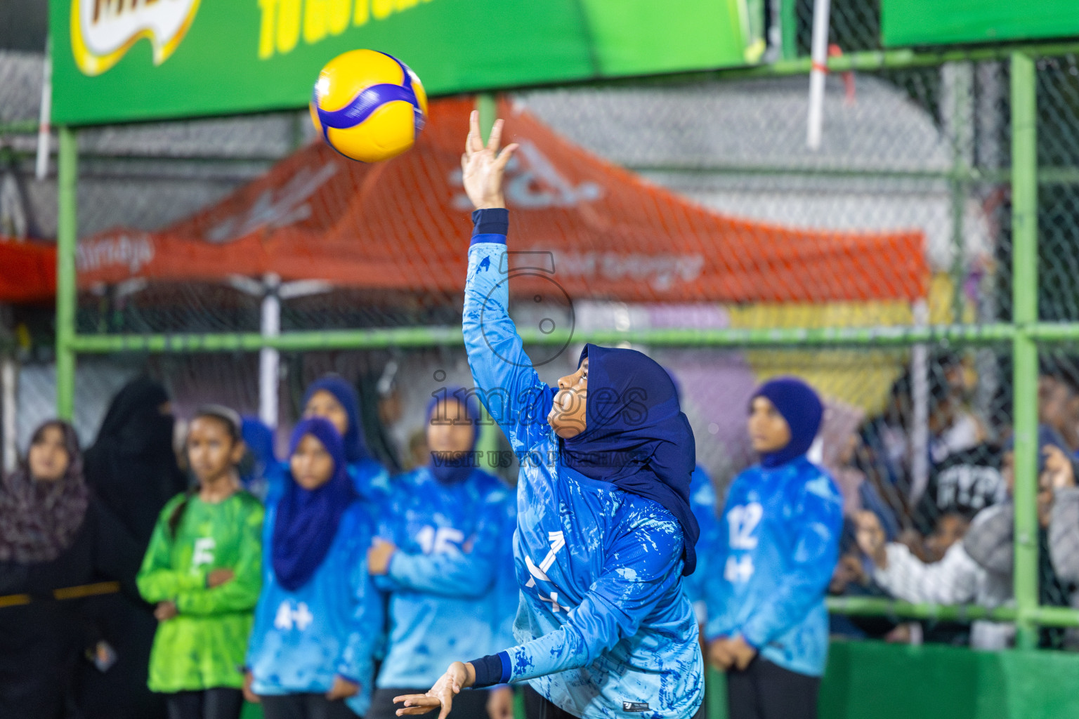 Day 4 of Interschool Volleyball Tournament 2024 was held in Ekuveni Volleyball Court at Male', Maldives on Sunday, 26th November 2024. Photos: Mohamed Mahfooz Moosa / images.mv