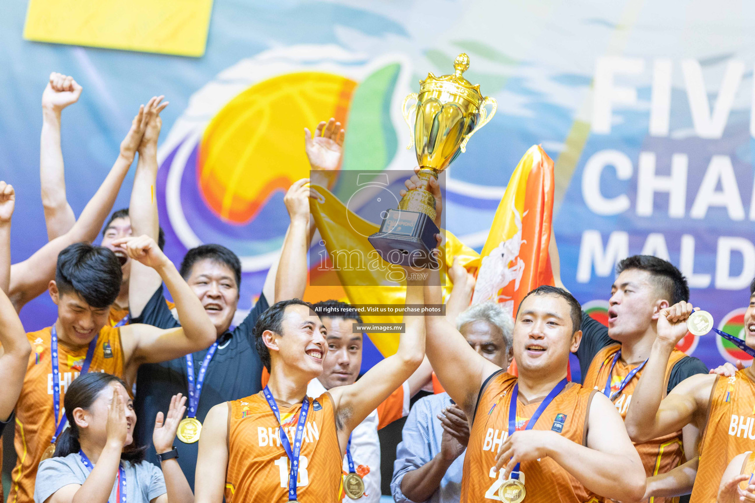 Bangladesh vs Bhutan in the final of Five Nation Championship 2023 was held in Social Center, Male', Maldives on Thursday, 22nd June 2023. Photos: Ismail Thoriq / images.mv