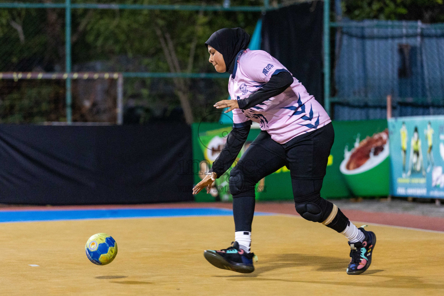 Day 18 of 10th National Handball Tournament 2023, held in Handball ground, Male', Maldives on Sunday, 17th December 2023 Photos: Nausham Waheed/ Images.mv