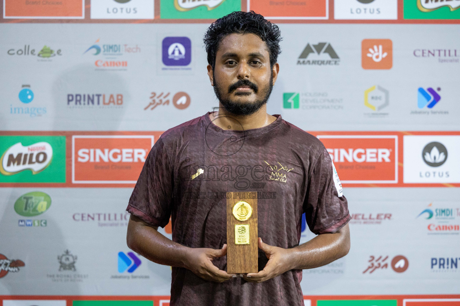 MMA SC vs CLUB CVC in Club Maldives Classic 2024 held in Rehendi Futsal Ground, Hulhumale', Maldives on Wednesday, 11th September 2024. 
Photos: Shuu Abdul Sattar / images.mv