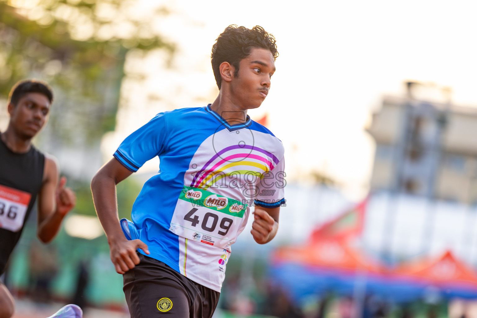 Day 1 of Inter-school Athletics Championship 2025 held in Ekuveni Synthetic Track, Male', Maldives on Monday, 06th October 2025. Photos by: Ismail Thoriq / Images.mv