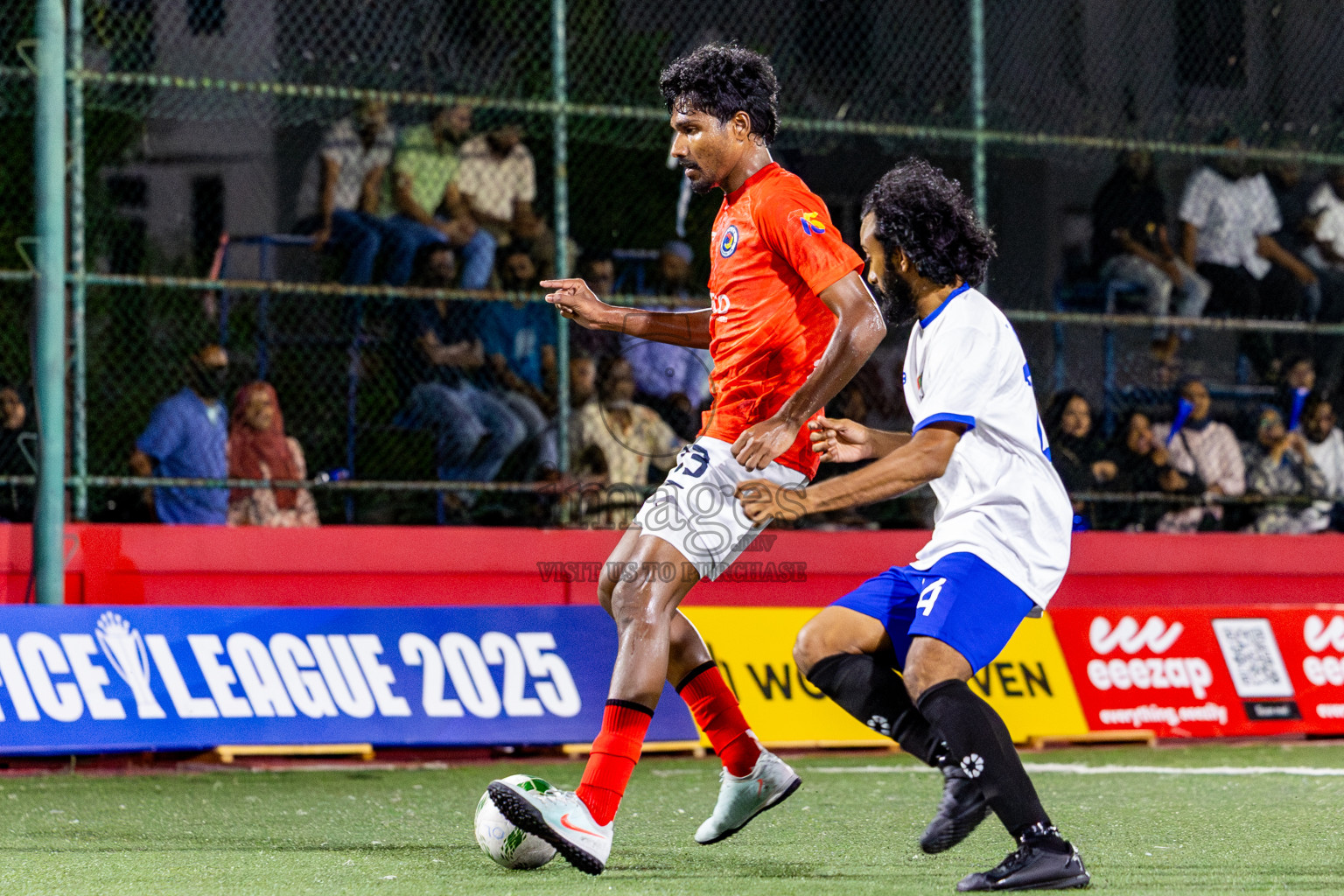 STELCO vs FENAKA in Day 15 of Office League 2025 was held on Friday, 2nd May 2025 in Hulhumale', Maldives. Photos: Nausham Waheed / images.mv