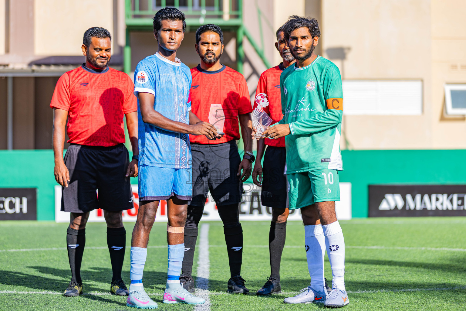 Fihalhohi vs Velassaru in Resort League 2025 (South Male Zone) day 9 was held on Monday, 6th October 2025 in Crossroads's Maldives, Photos: Areef Adam / images.mv