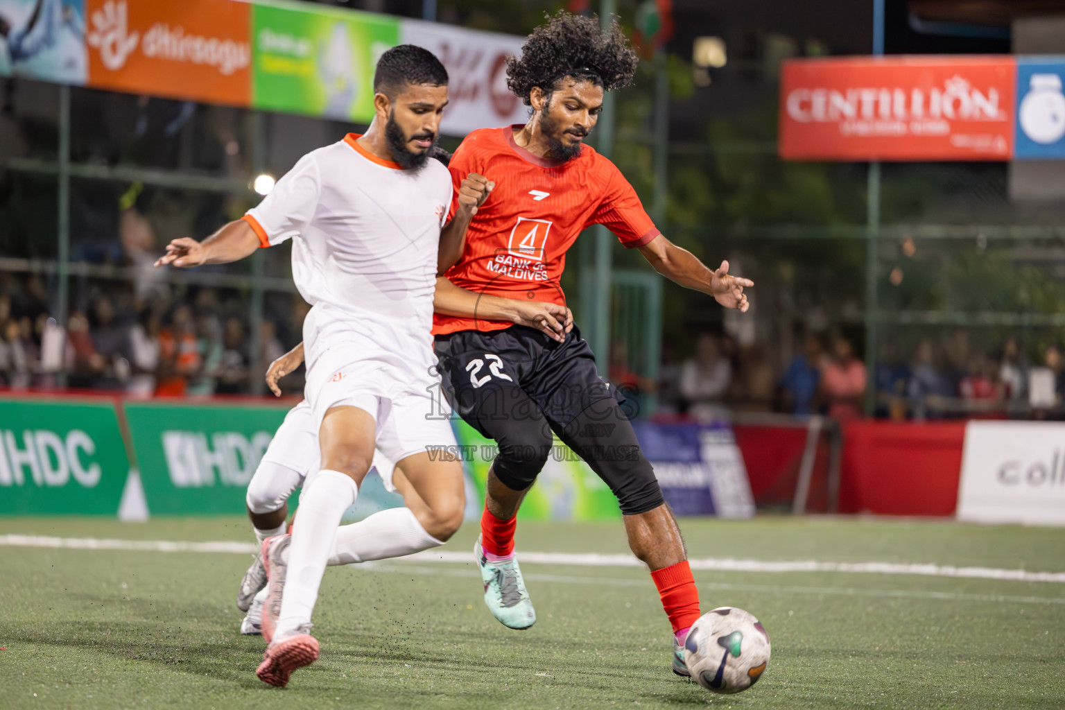 United BML vs Dhiraagu in Round of 16 of Club Maldives Cup 2024 held in Rehendi Futsal Ground, Hulhumale', Maldives on Tuesday, 8th October 2024. Photos: Ismail Thoriq / images.mv