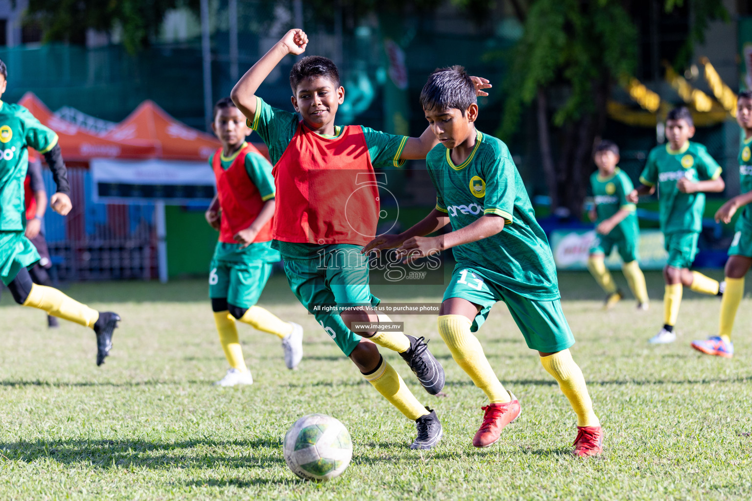 Day 2 of MILO Academy Championship 2023 (U12) was held in Henveiru Football Grounds, Male', Maldives, on Saturday, 19th August 2023. Photos: Nausham Waheedh / images.mv