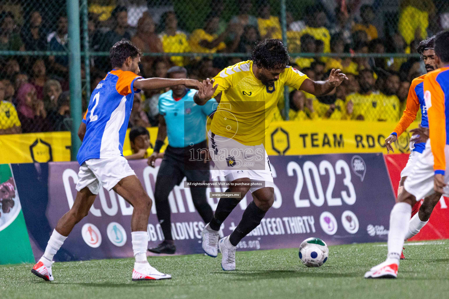 RRC vs Team FSM in Semi Final of Club Maldives Cup 2023 held in Hulhumale, Maldives, on Wednesday, 16th August 2023
Photos: Ismail Thoriq / images.mv