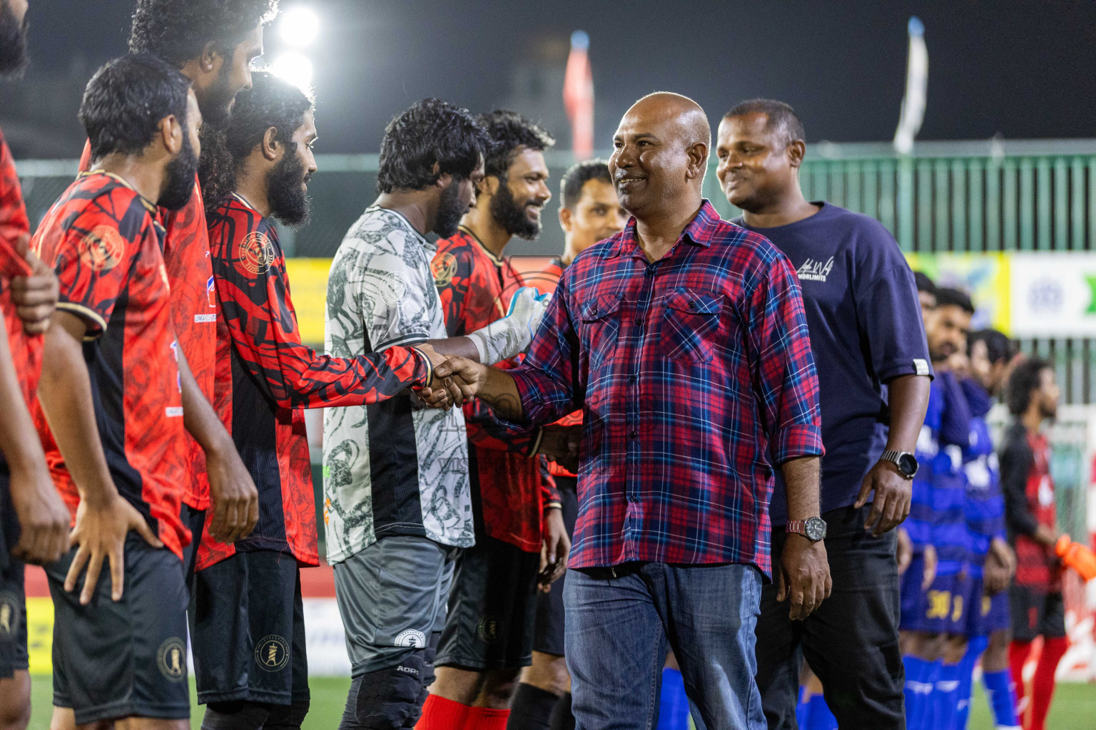 GA Kondey vs GA Dhaandhoo in Day 9 of Golden Futsal Challenge 2024 was held on Tuesday, 23rd January 2024, in Hulhumale', Maldives Photos: Nausham Waheed / images.mv