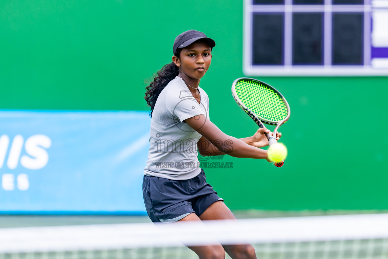 Day 5 of ATF Maldives Junior Open Tennis was held in Male' Tennis Court, Male', Maldives on Monday, 16th December 2024. Photos: Nausham Waheed/ images.mv