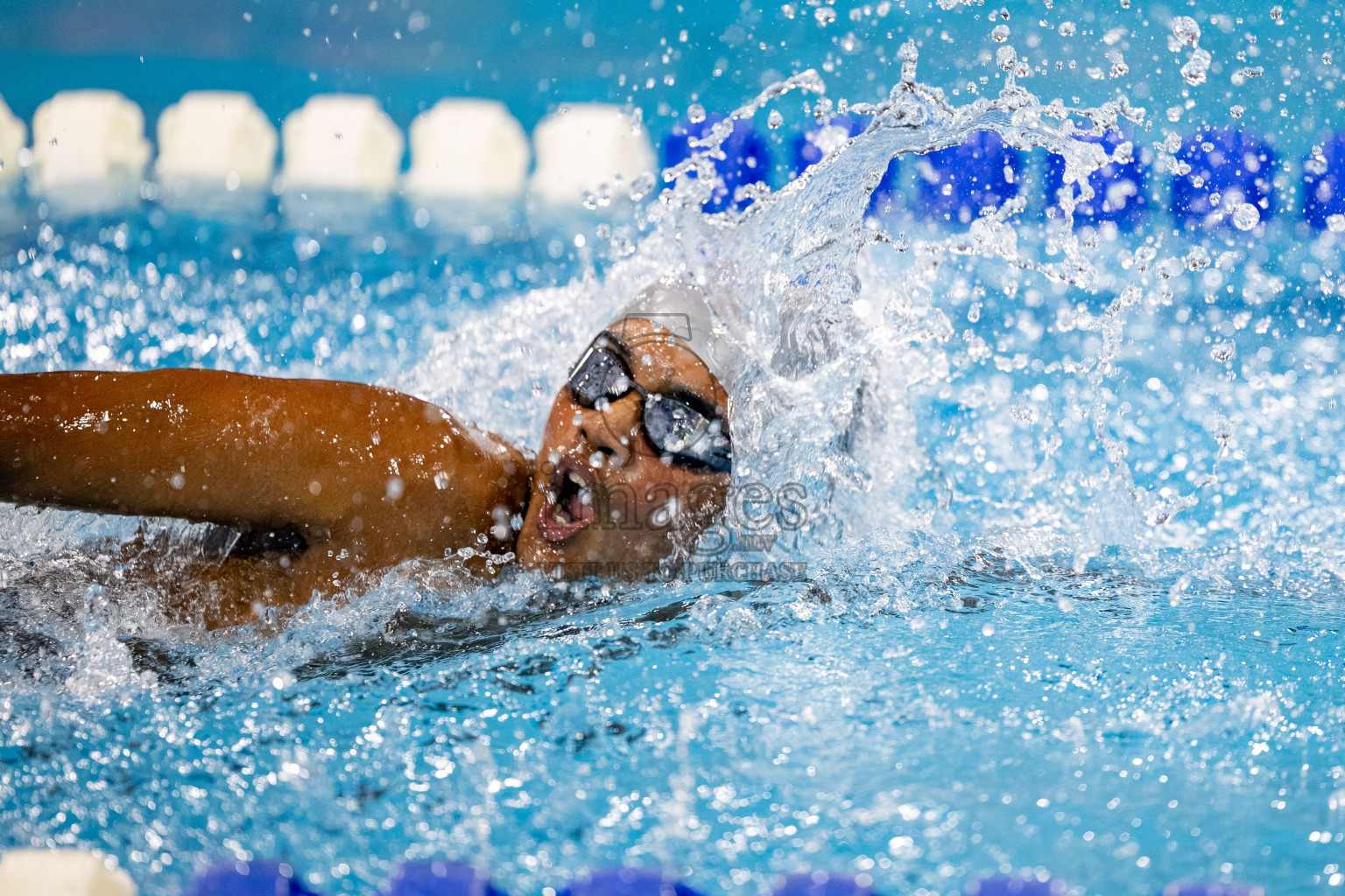 Day 5 of BML 21st Interschool Swimming Competition 2025 was held in Hulhumale' Swimming Pool, Hulhumale', Maldives on Wednesday, 15th October 2025. 
Photos: Hassan Simah / images.mv