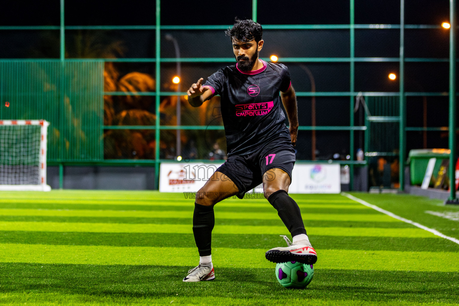 JJ Sports Club vs Club PK in Day 5 of BG Futsal Challenge 2024 was held on Saturday, 16th March 2024, in Male', Maldives Photos: Nausham Waheed / images.mv