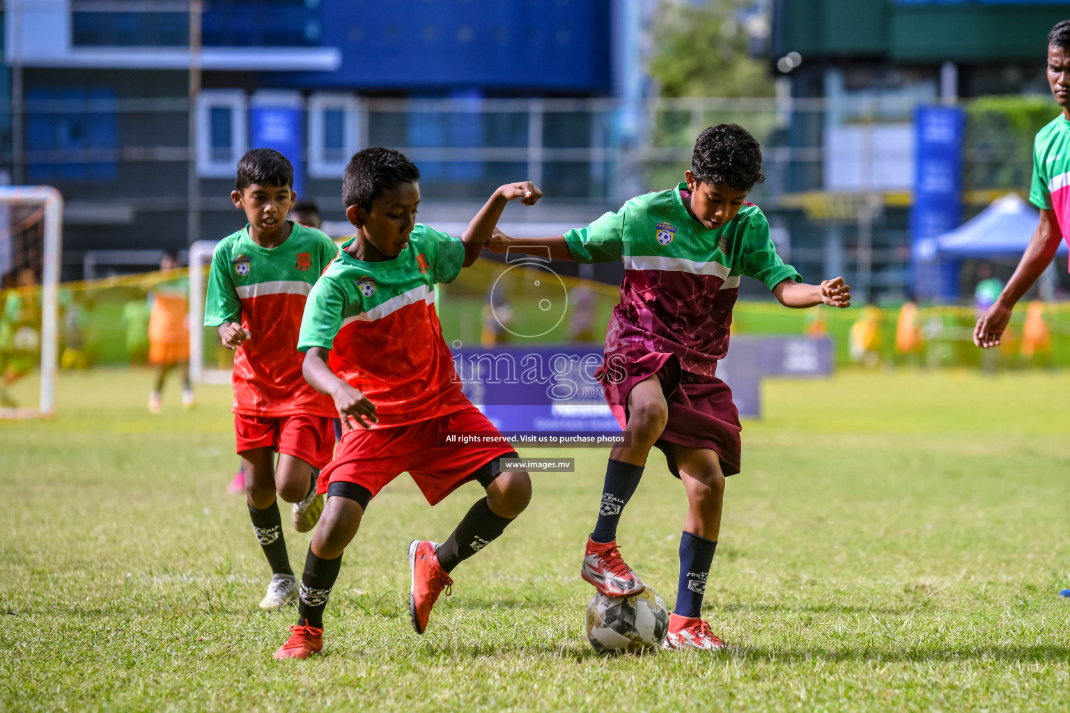 Day 3 of Milo Kids Football Fiesta 2022 was held in Male', Maldives on 21st October 2022. Photos: Nausham Waheed/ images.mv