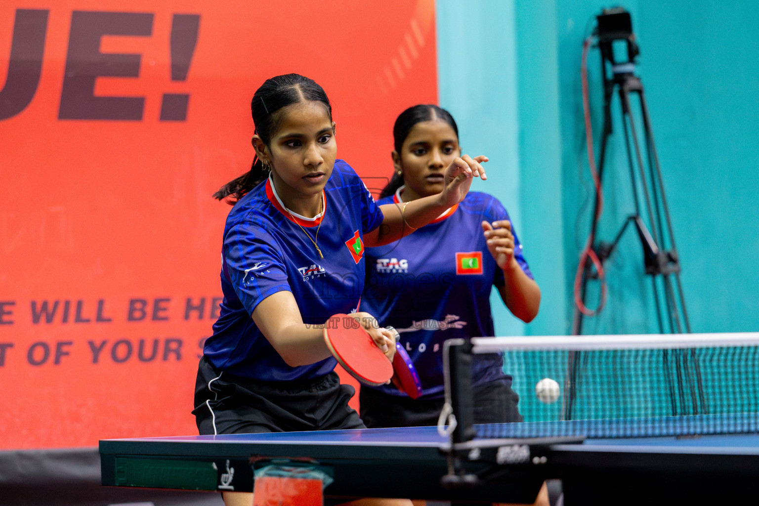 Day 7 of 64th National Table Tennis Tournament 2026 was held in Male' TT Hall, Male', Maldives on Saturday, 8th August 2026. Photos: Ismail Thoriq / images.mv