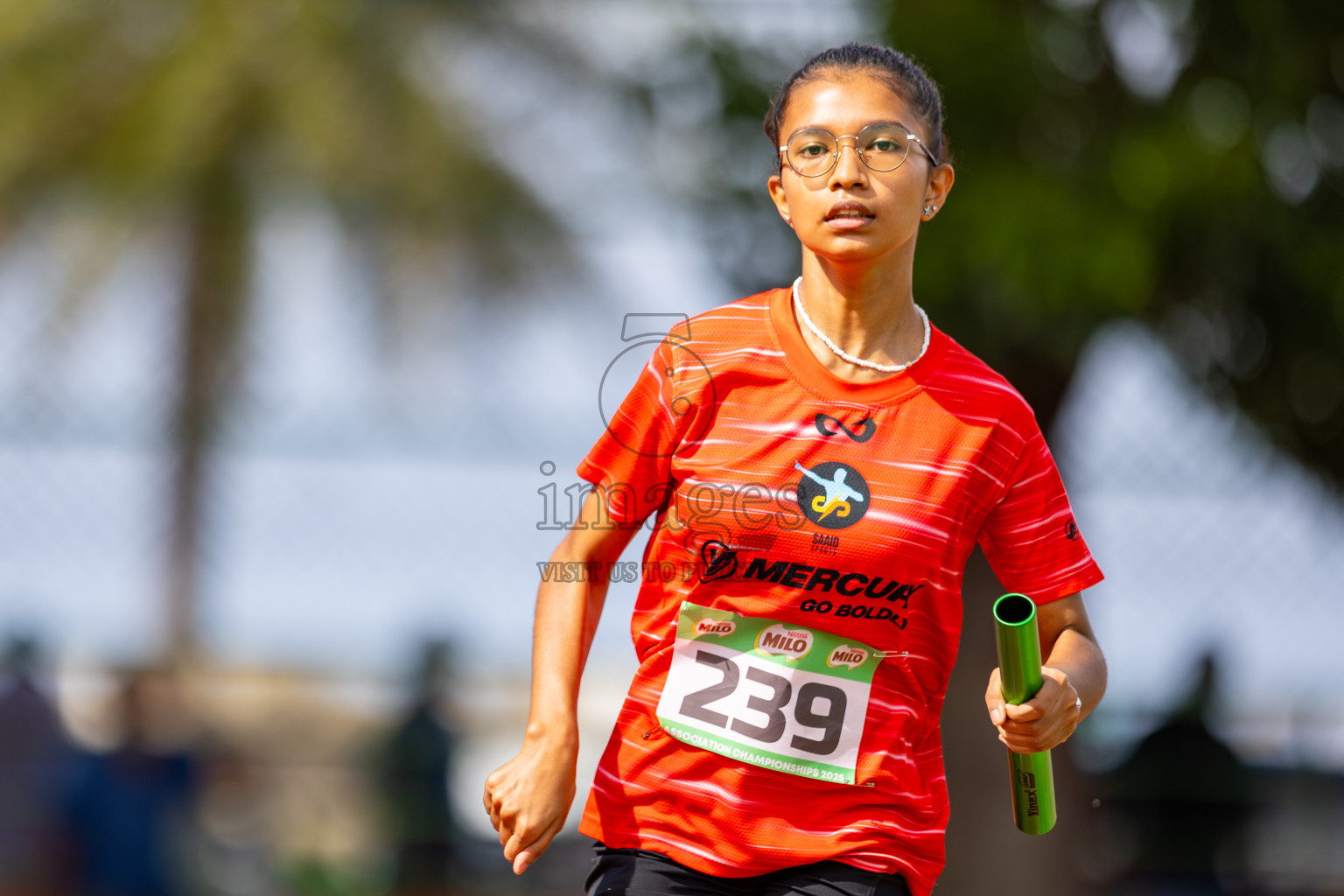 Day 3 of 12th Milo Association Championships was held in Ekuveni Track at Male', Maldives on Saturday, 26th April 2025. Photos: Ismail Thoriq / images.mv
