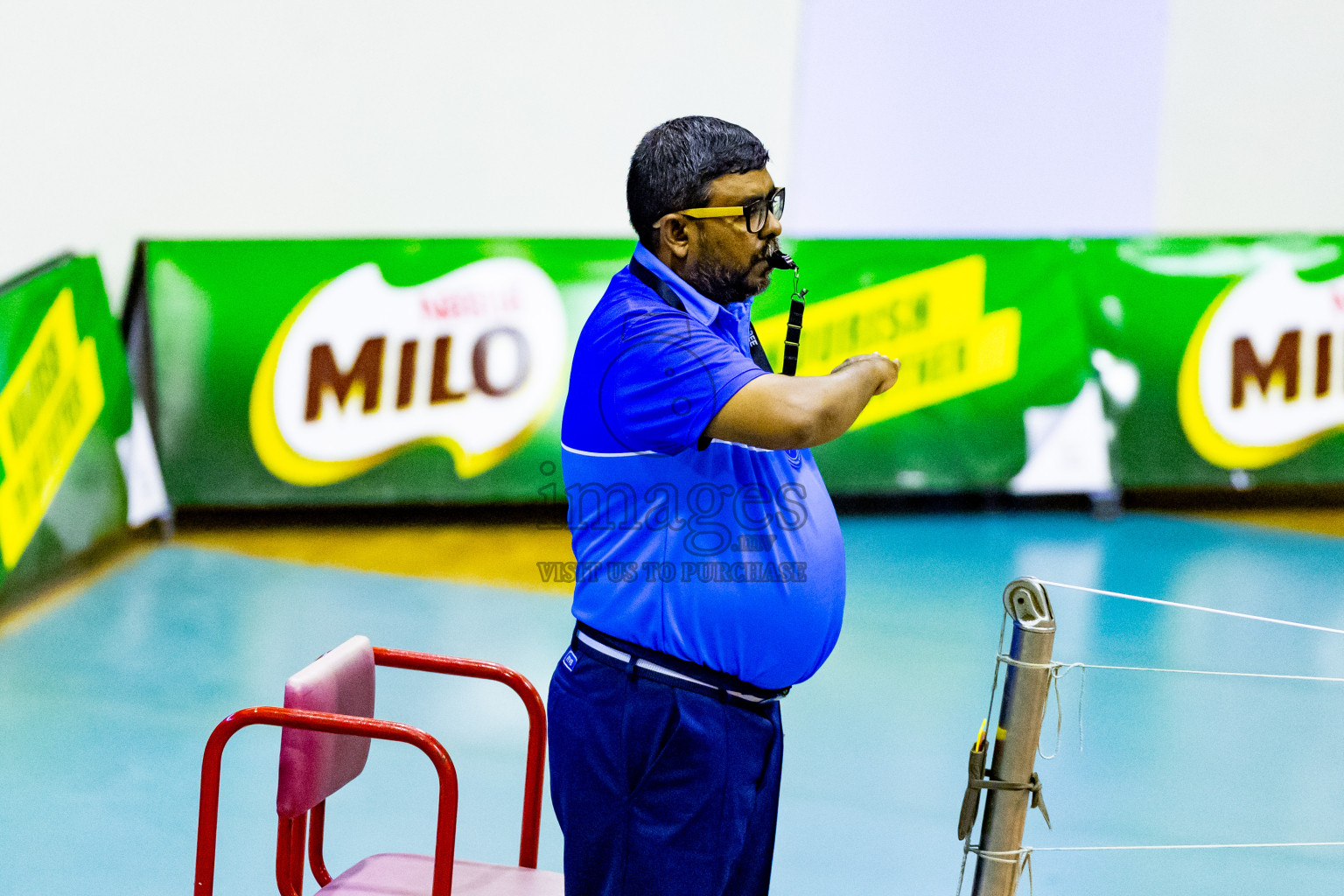 Day 3 of Women's Division of Milo VAM Cup 2024 held in Male', Maldives on Wednesday, 10th July 2024 at Social Center Indoor Hall Photos By: Nausham Waheed / images.mv