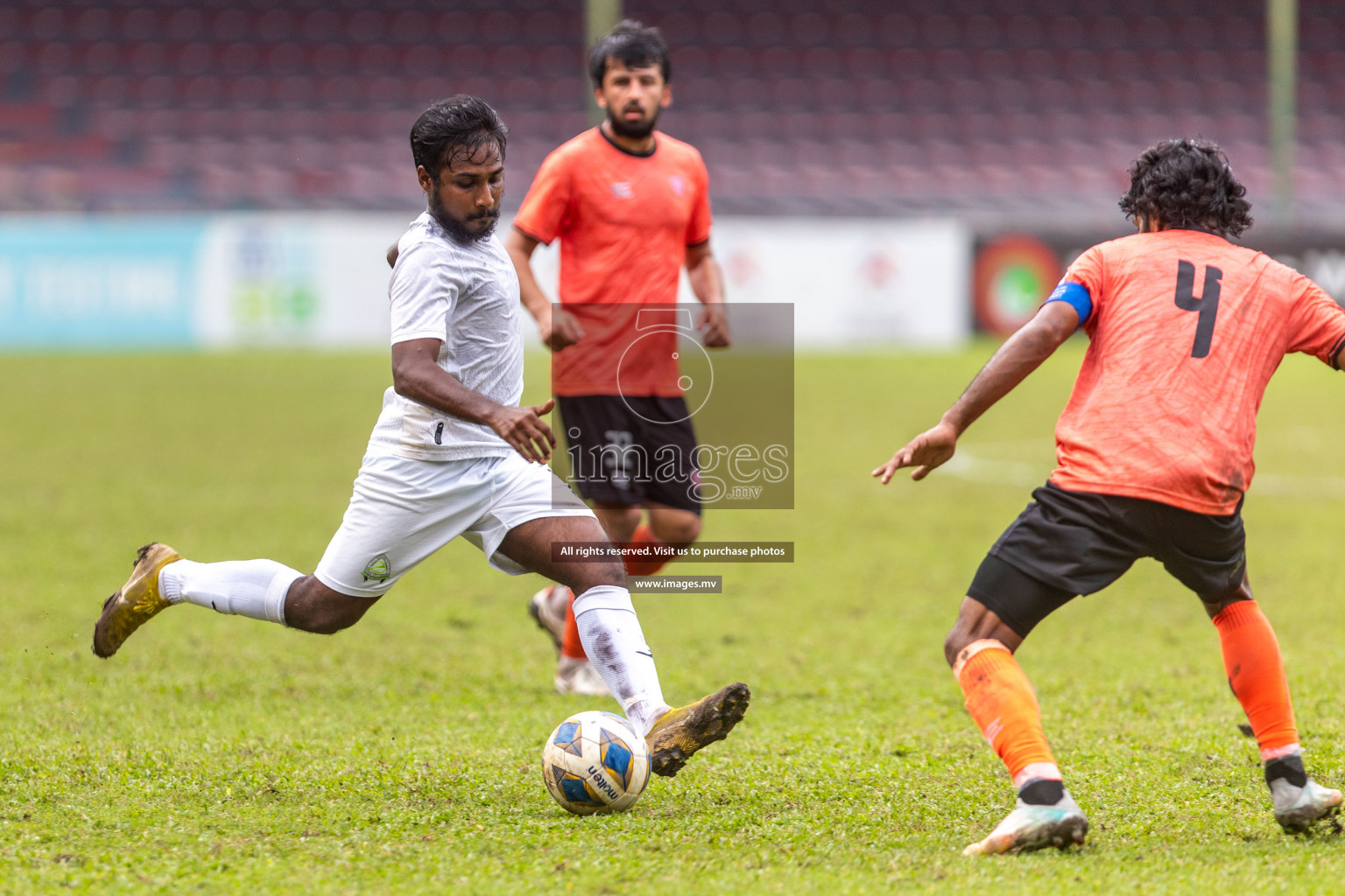 Club Green Streets vs Club Eagles in Ooredoo Dhivehi Premier League 2021/22 on 21st July 2022, held in National Football Stadium, Male', Maldives Photos: Ismail Thoriq/ Images mv