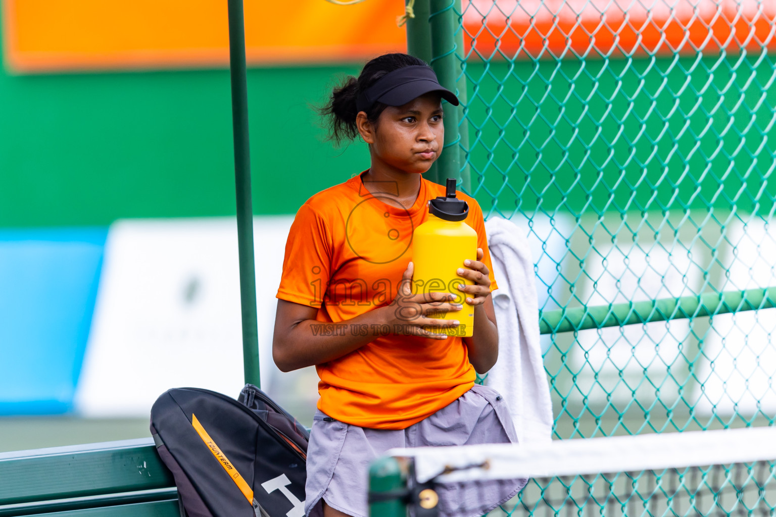 Day 5 of ATF Maldives Junior Open Tennis was held in Male' Tennis Court, Male', Maldives on Monday, 16th December 2024. Photos: Nausham Waheed/ images.mv