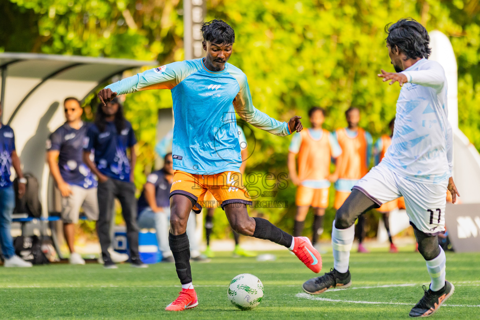 OBLU Sangeli vs The Ritz Carlton in Resort League 2025 (North Male Zone) day 11 was held on Saturday, 13th September 2025 in One And Only Reethi Rah Maldives Resort, Photos: Areef Adam / images.mv