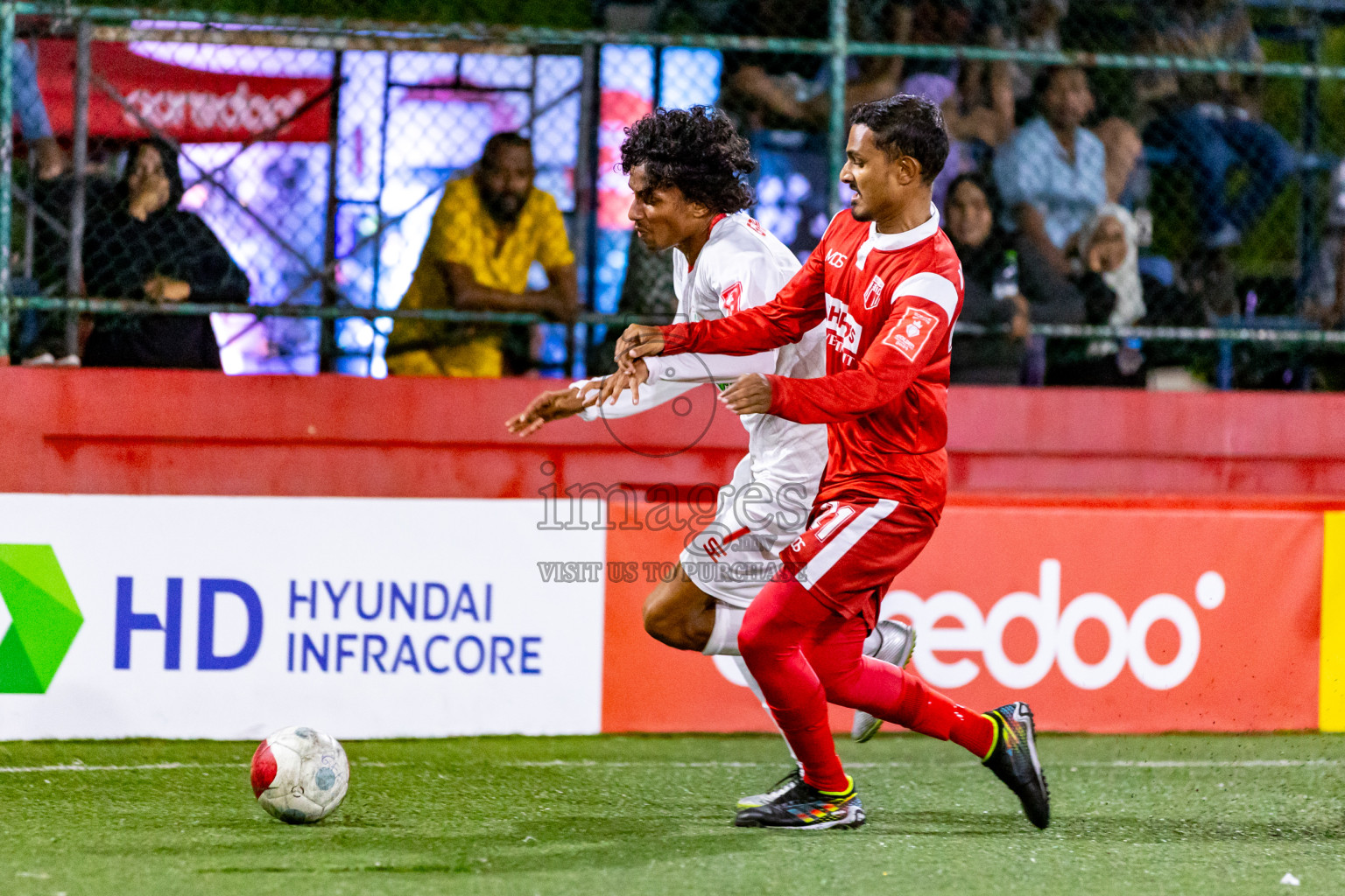 Th. Vilufushi  VS  Th. Gaadhiffushi in Day 20 of Golden Futsal Challenge 2024 was held on Saturday , 3rd February 2024 in Hulhumale', Maldives Photos: Nausham Waheed / images.mv