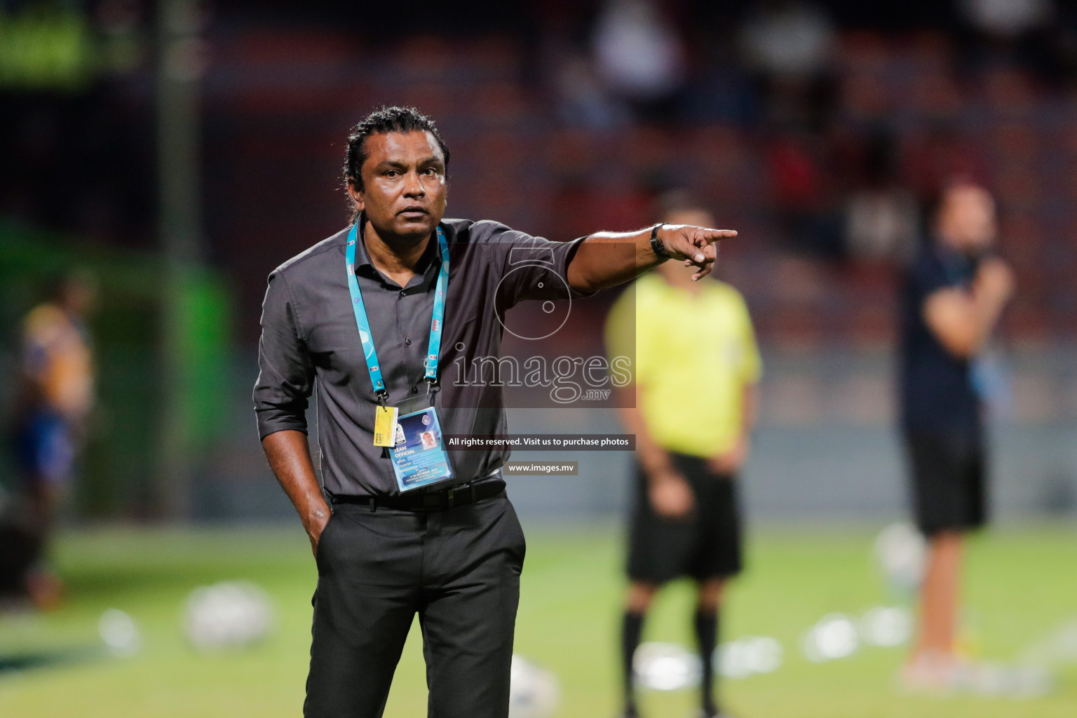 Maldives vs Nepal in SAFF Championship 2021 held on 1st October 2021 in Galolhu National Stadium, Male', Maldives