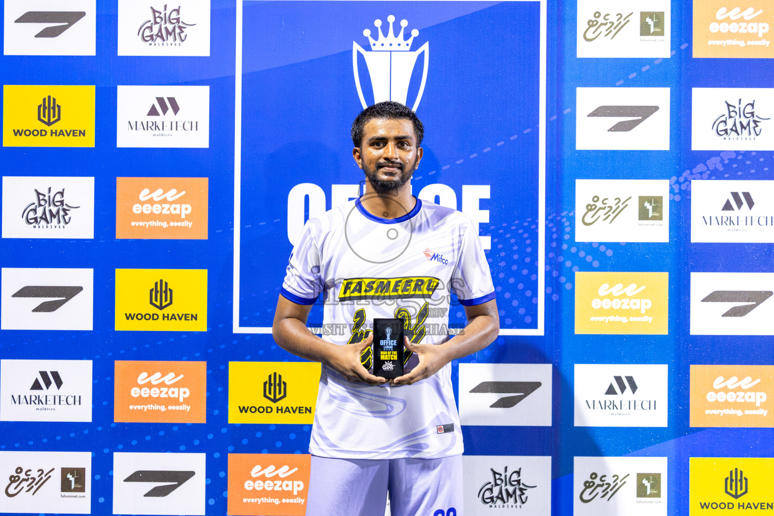 MIFCo vs Medtech in Office League 2025 was held on Sunday, 27th April 2025 in Hulhumale', Maldives. Photos: Ismail Thoriq / images.mv