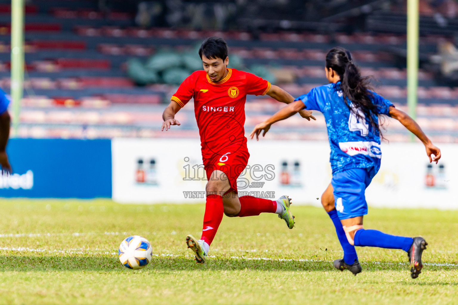 Victory SC vs Kuda Henveiru SC in the Quarter Final of Second Division 2023 in Male' Maldives on Wednesday, 7th February 2023. Photos: Nausham Waheed / images.mv