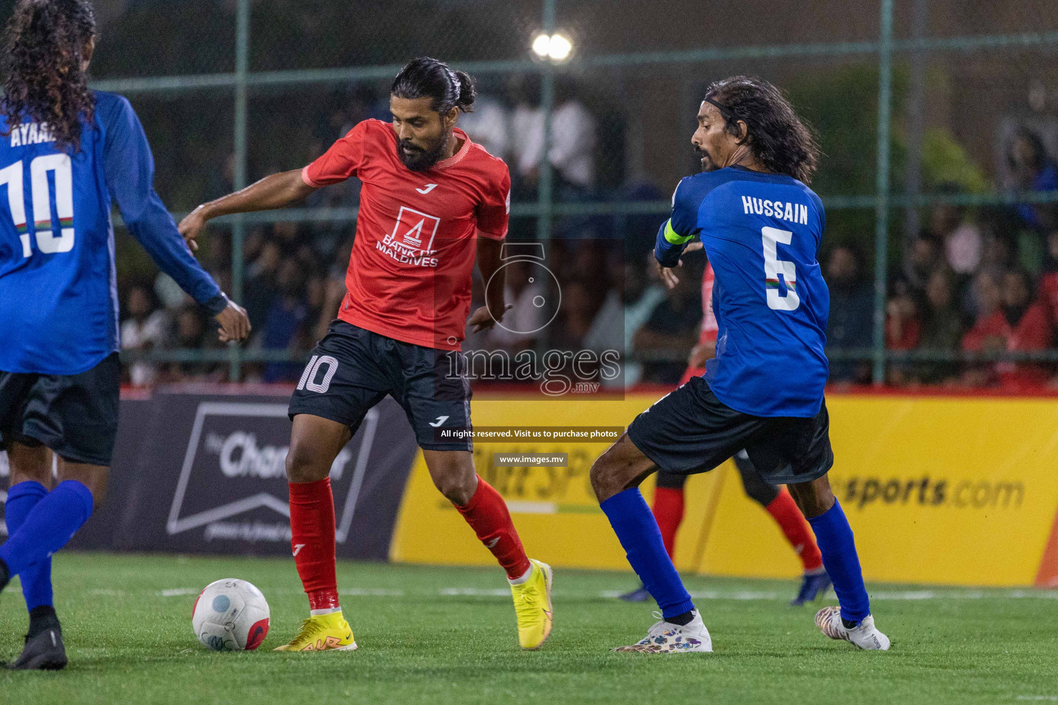 Team Fenaka vs United BML in Club Maldives Cup 2022 was held in Hulhumale', Maldives on Sunday, 9th October 2022. Photos: Ismail Thoriq / images.mv