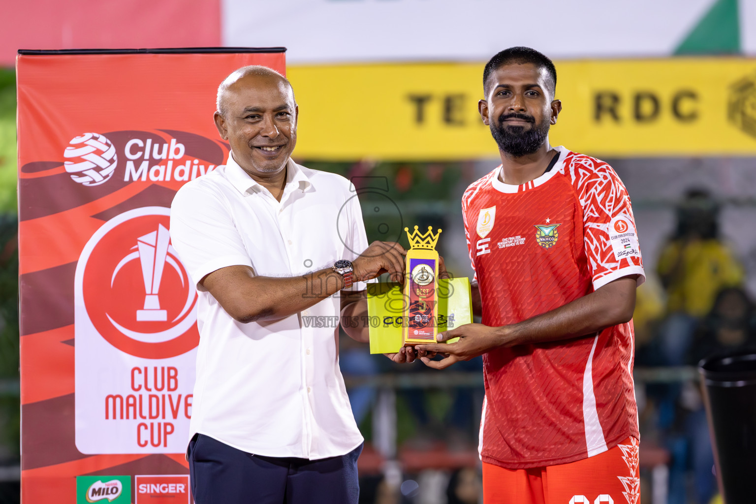 WAMCO vs RRC in the Final of Club Maldives Cup 2024 was held in Rehendi Futsal Ground, Hulhumale', Maldives on Friday, 18th October 2024. Photos: Ismail Thoriq / images.mv