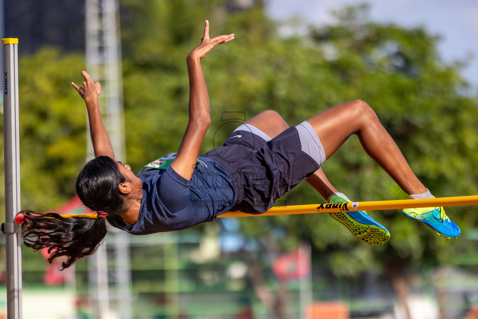 Day 1 of 33rd National Athletics Championship was held in Ekuveni Track at Male', Maldives on Thursday, 5th September 2024. Photos: Shuu Abdul Sattar / images.mv