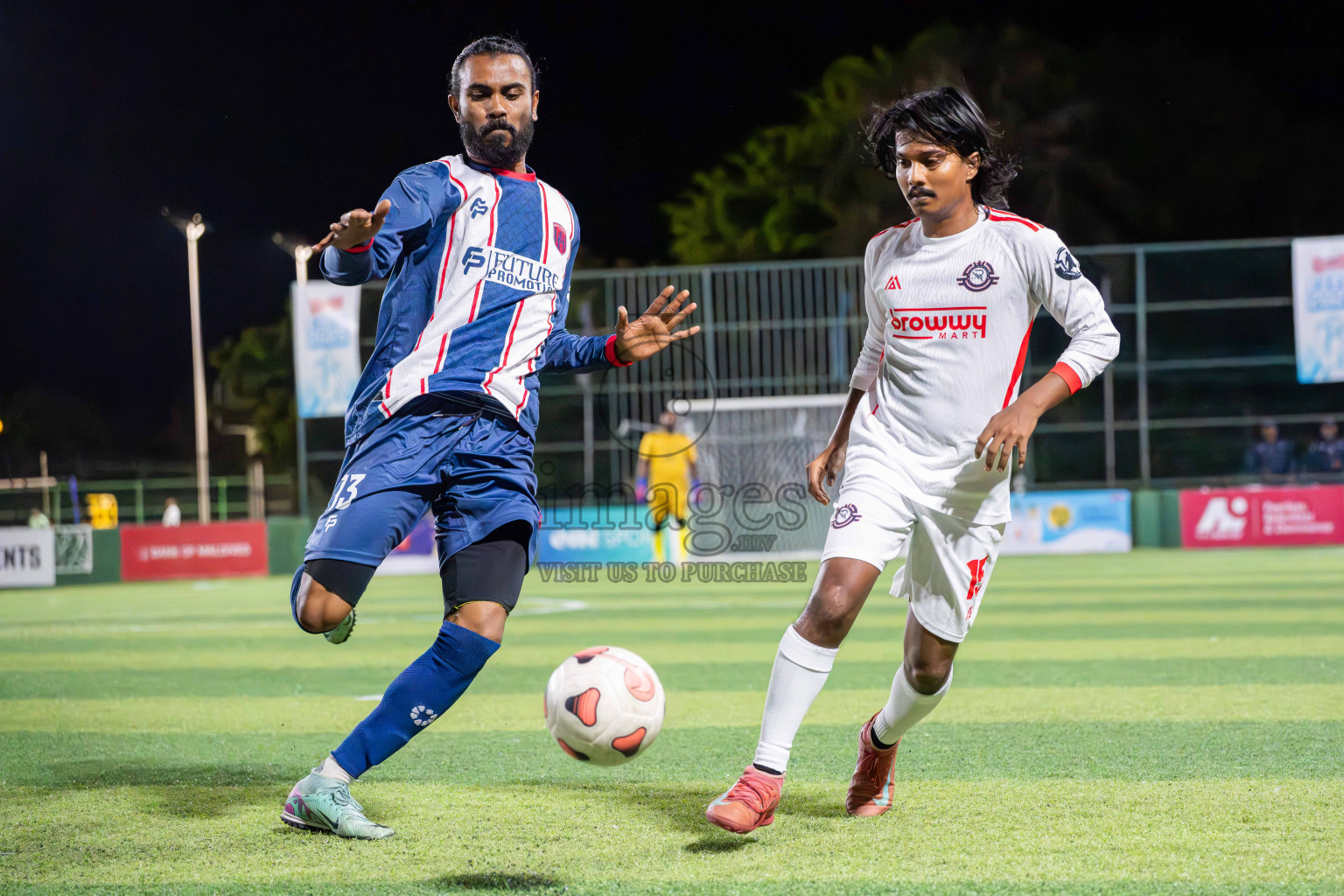 Maahinne UTD VS Outreef SC in Day 1 - Fonadhoo Youth Futsal Challenge 2025 was held in Fonadhoo Futsal Stadium, L. Fonadhoo, Maldives on Sunday, 26th October 2025 Photos: Arif Rasheed / images.mv