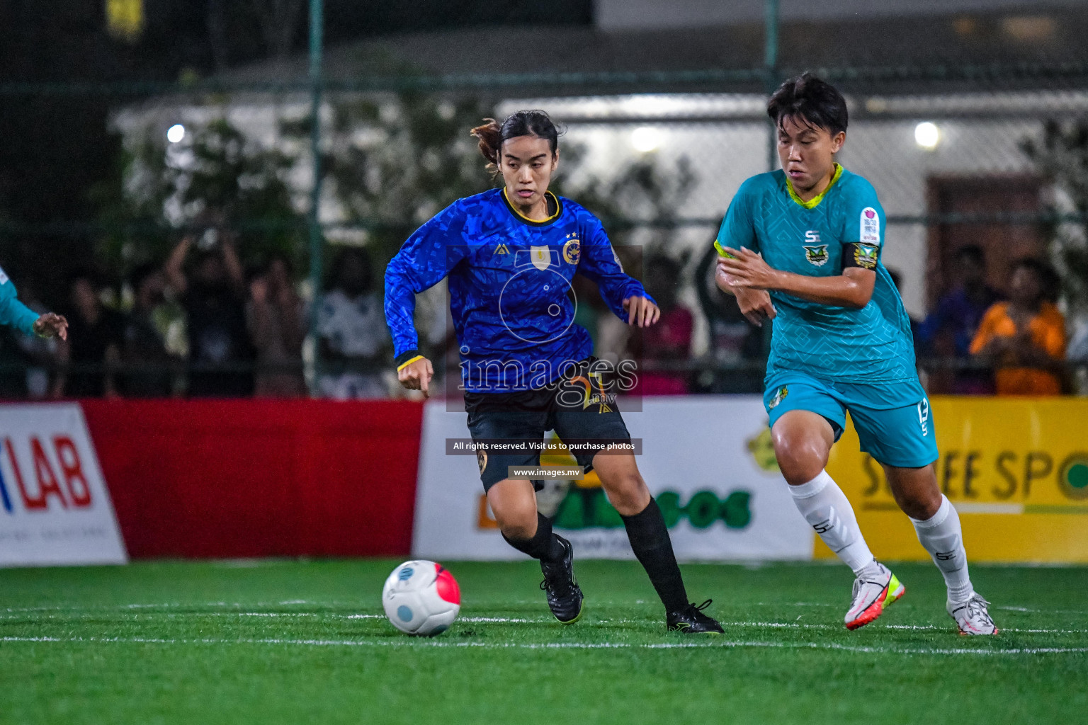 MPL vs WAMCO in Eighteen Thirty Women's Futsal Fiesta 2022 was held in Hulhumale', Maldives on Saturday, 8th October 2022. Photos: Nausham Waheed / images.mv