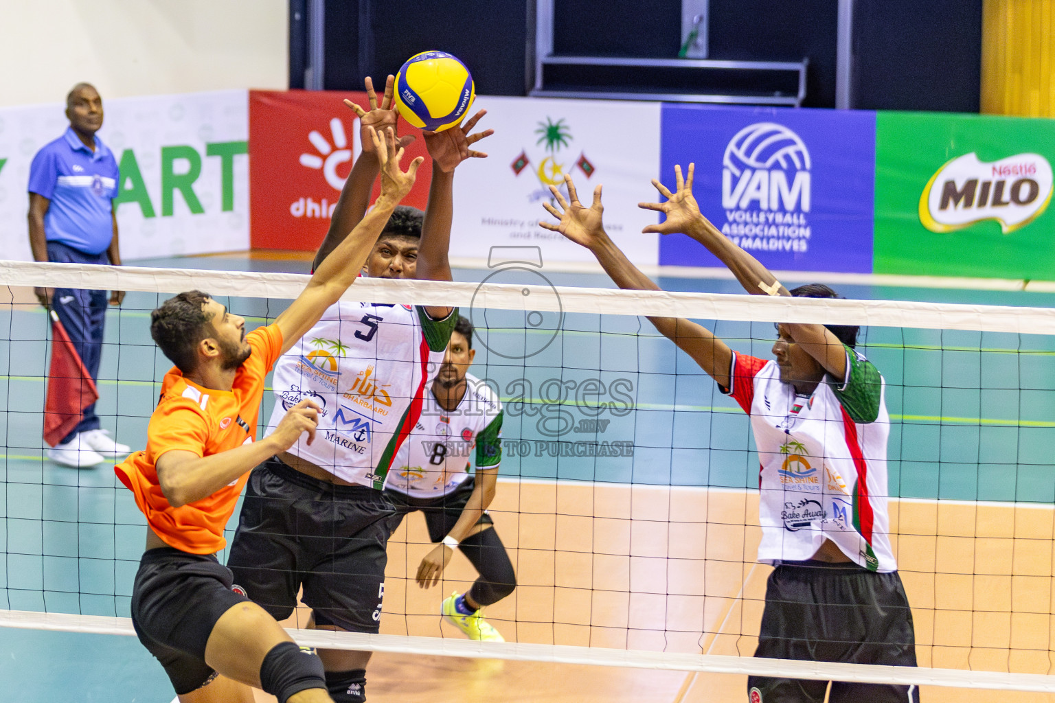 Day 1 of MILO VAM Cup 2025 held in Male', Maldives on Wednesday, 25th June2025 at Social Center Indoor Hall Photos By: Mohamed Mahfooz Moosa / images.mv