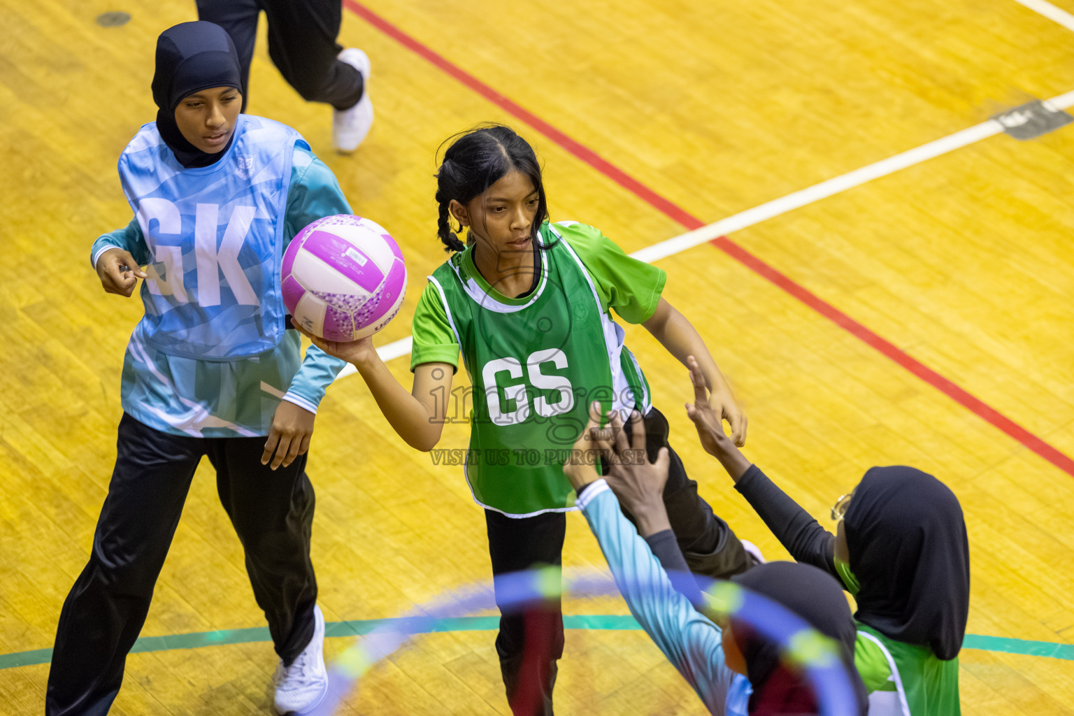 Day 13 of 26th Inter-School Netball Tournament 2025 was held in Social Center Indoor Hall on Saturday, 1st November 2025. Photos: Ismail Thoriq / images.mv