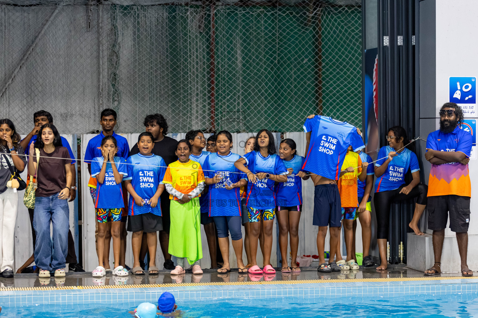 Day 4 of BML 6th National Kids Swimming Kids Festival 2025 held in Hulhumale', Maldives on Thursday, 6th November 2024. Photos: Hassan Simah / images.mv