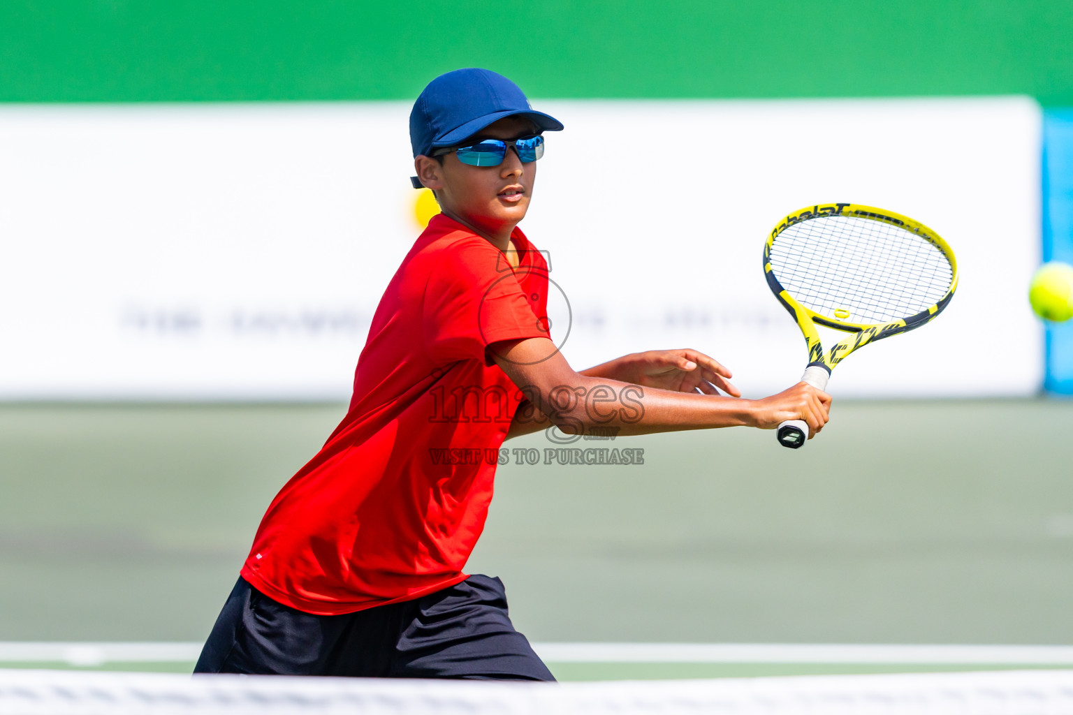 Day 4 of ATF Maldives Junior Open Tennis was held in Male' Tennis Court, Male', Maldives on Thursday, 12th December 2024. Photos: Nausham Waheed/ images.mv