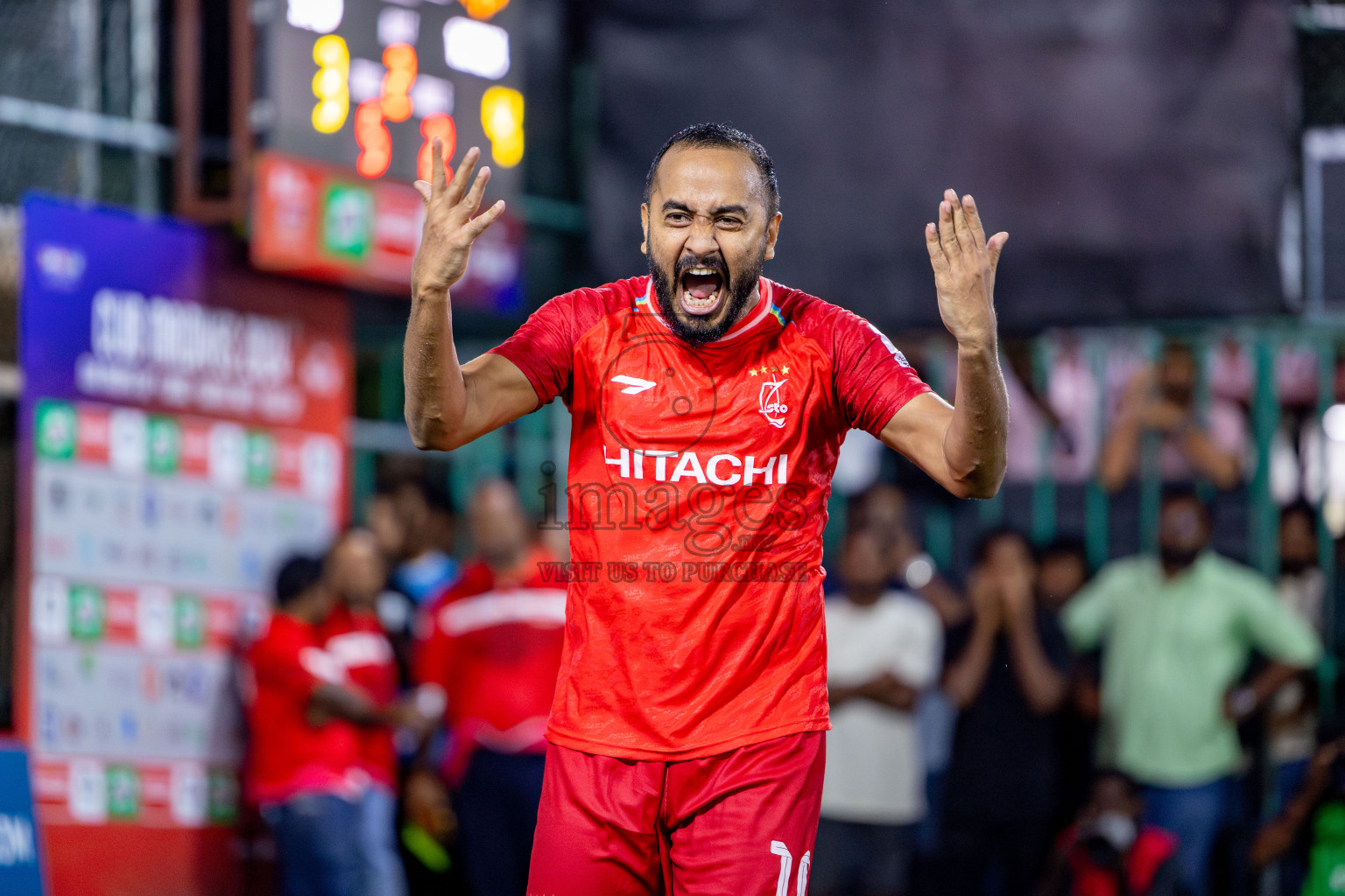 STO RC vs Club WAMCO in Round of 16 of Club Maldives Cup 2024 held in Rehendi Futsal Ground, Hulhumale', Maldives on Monday, 7th October 2024. Photos: Nausham Waheed / images.mv