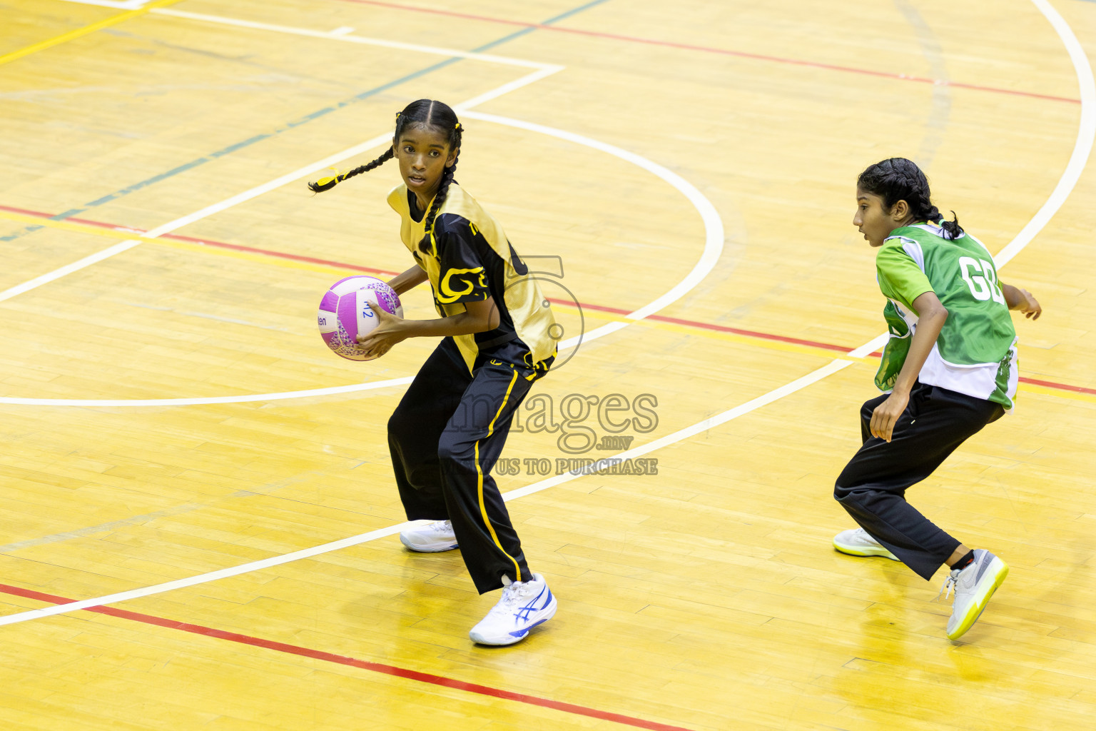 Day 1 of Inter-School Netball Tournament 2025 was held in Social Center Indoor Hall on Saturday, 18th October 2025. Photos: Areef Adam / images.mv