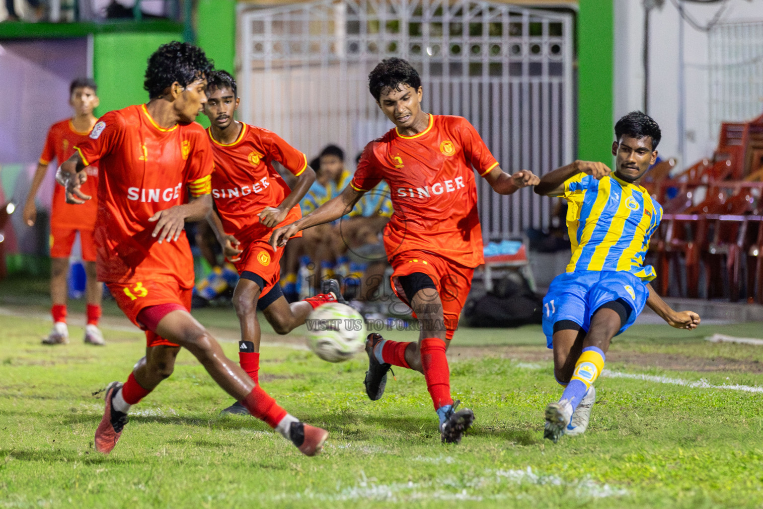 Valencia vs Victory Sports Club in Day 7 of Dhivehi Youth League 2024 held at Henveiru Stadium on Sunday, 1st December 2024. Photos: Shuu Abdul Sattar, / Images.mv